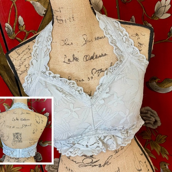 Women’s Elegant Lace Halter Bralette | #C2 - Picture 1 of 12